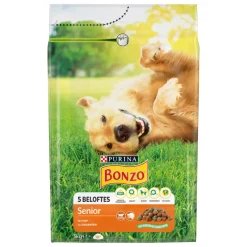 Hondenvoer<Bonzo Senior Kip - Groenten 3 kg