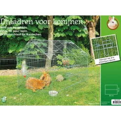 Draadren Puntdak Verzinkt 90 x 75 x 75 cm^Boon Outlet