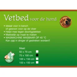 Sale Vetbed Grijs 75 x 100 cm Manden & Dekens