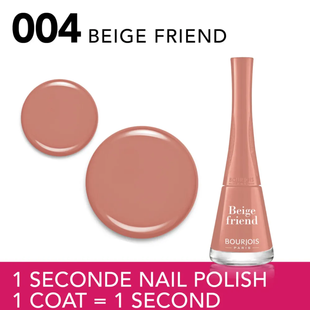 Nagellak<Bourjois 1 Seconde Nagellak 04 Beige Friend 9 ml