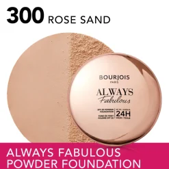 Foundation<Bourjois Always Fabulous Compact Foundation Rose Sand 300 7 gr