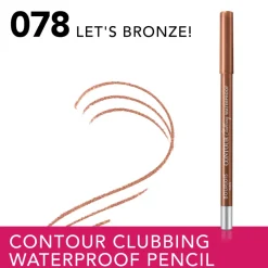 Oogpotlood<Bourjois Contour Clubbing Waterproof Oogpotlood Let's Bronze 78 1.2 gr