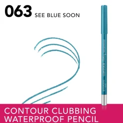 Oogpotlood<Bourjois Contour Clubbing Waterproof Oogpotlood Sea Blue Soon 63 1.2 gr