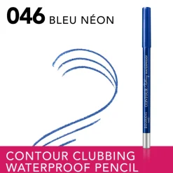 Contour Clubbing Waterproof Oogpotlood Bleu Néon 46 1.2 gr^Bourjois New