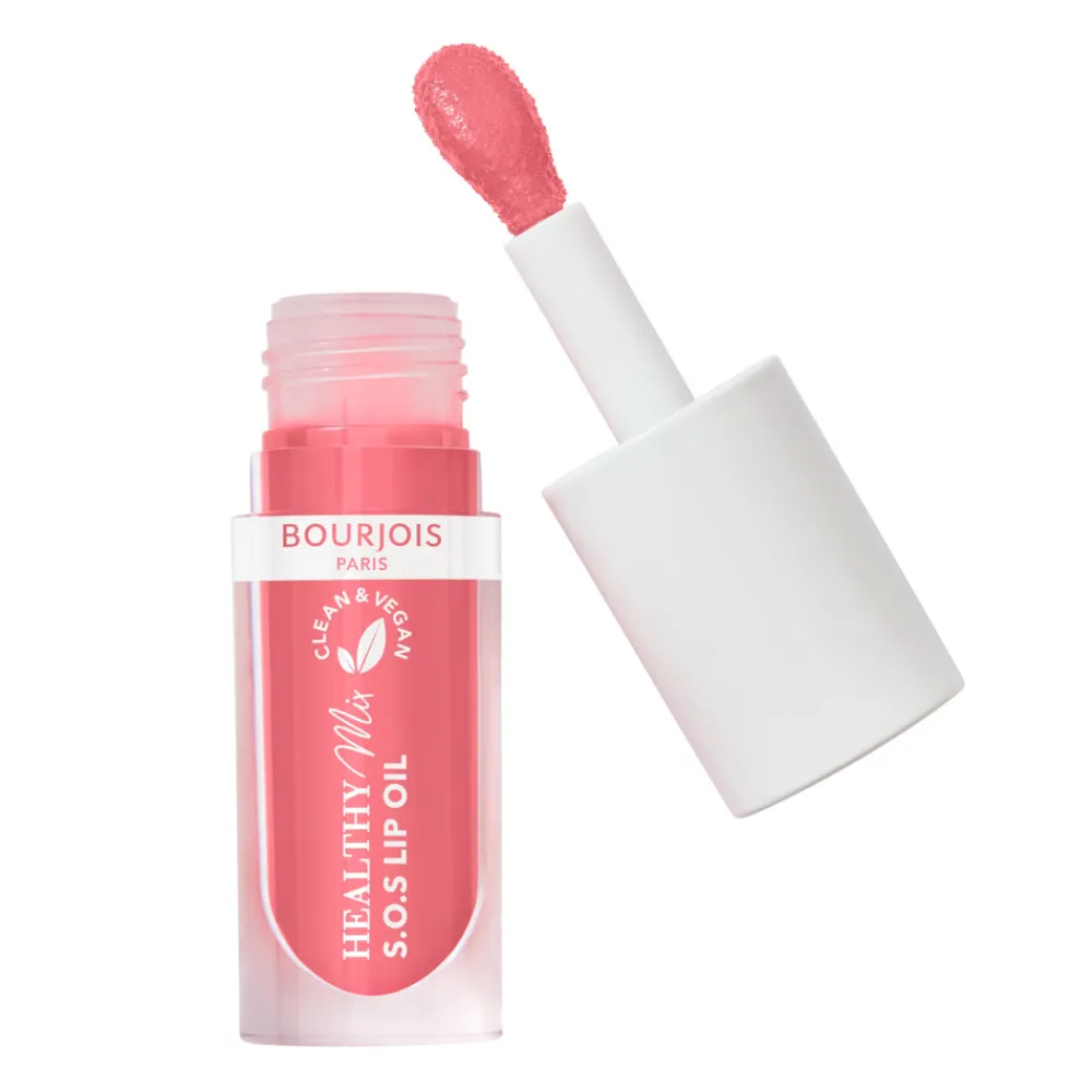Lipgloss<Bourjois Healthy Mix Clean S.O.S Lip Oil 04 Pink Passion 4,5 ml