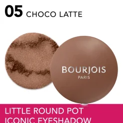 Little Round Pot Eyeshadow 05 Choco Latte 1.2 gr^Bourjois New