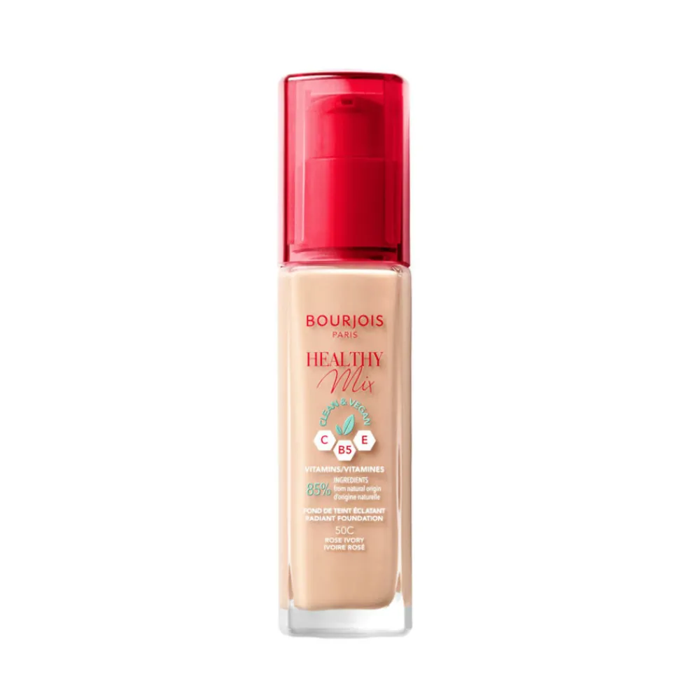 Paris Healthy Mix Clean Foundation 050 Rose Ivory 30 ml Foundation