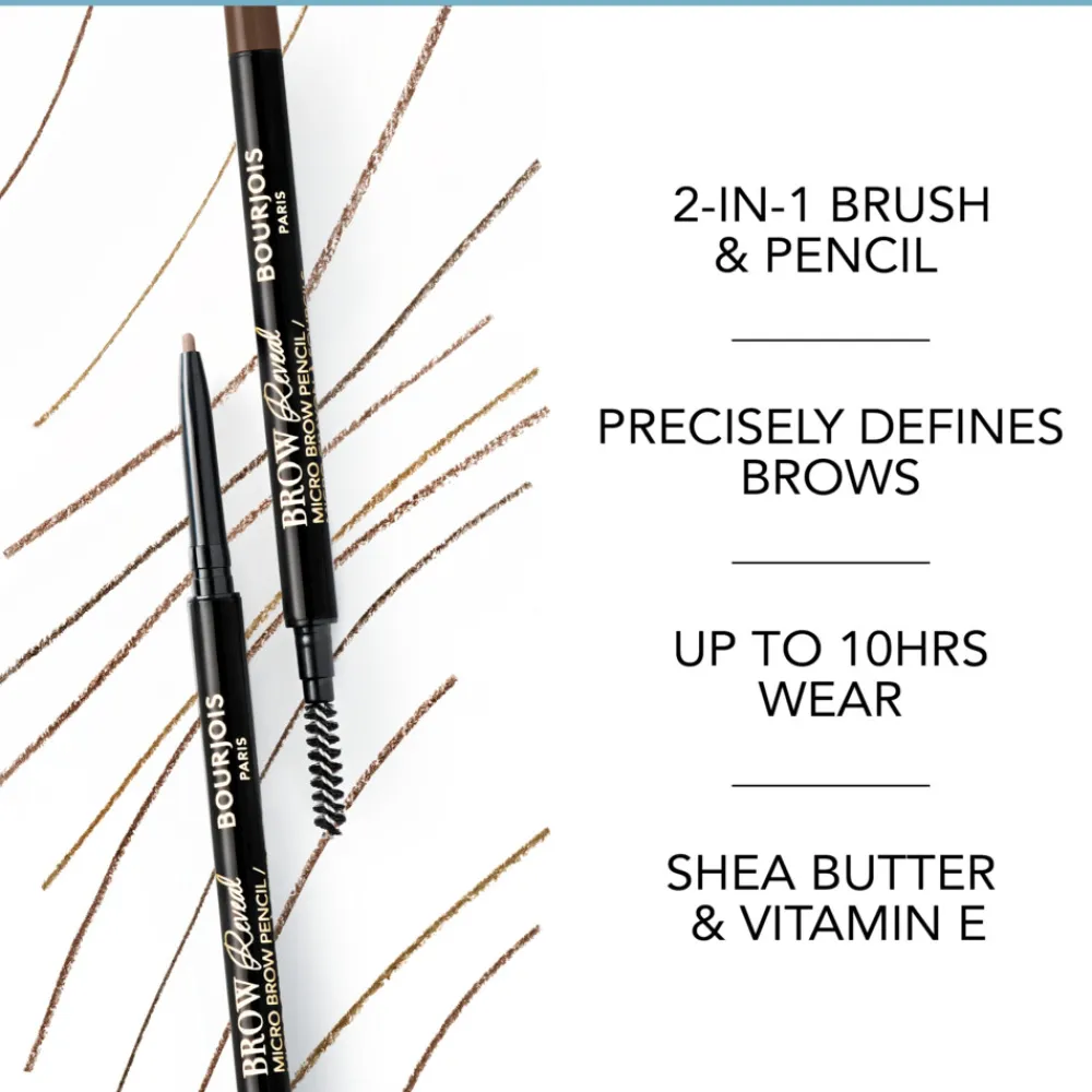 Twist Up Brow Reveal Mechanic Pencil 02 Soft brown^Bourjois Discount
