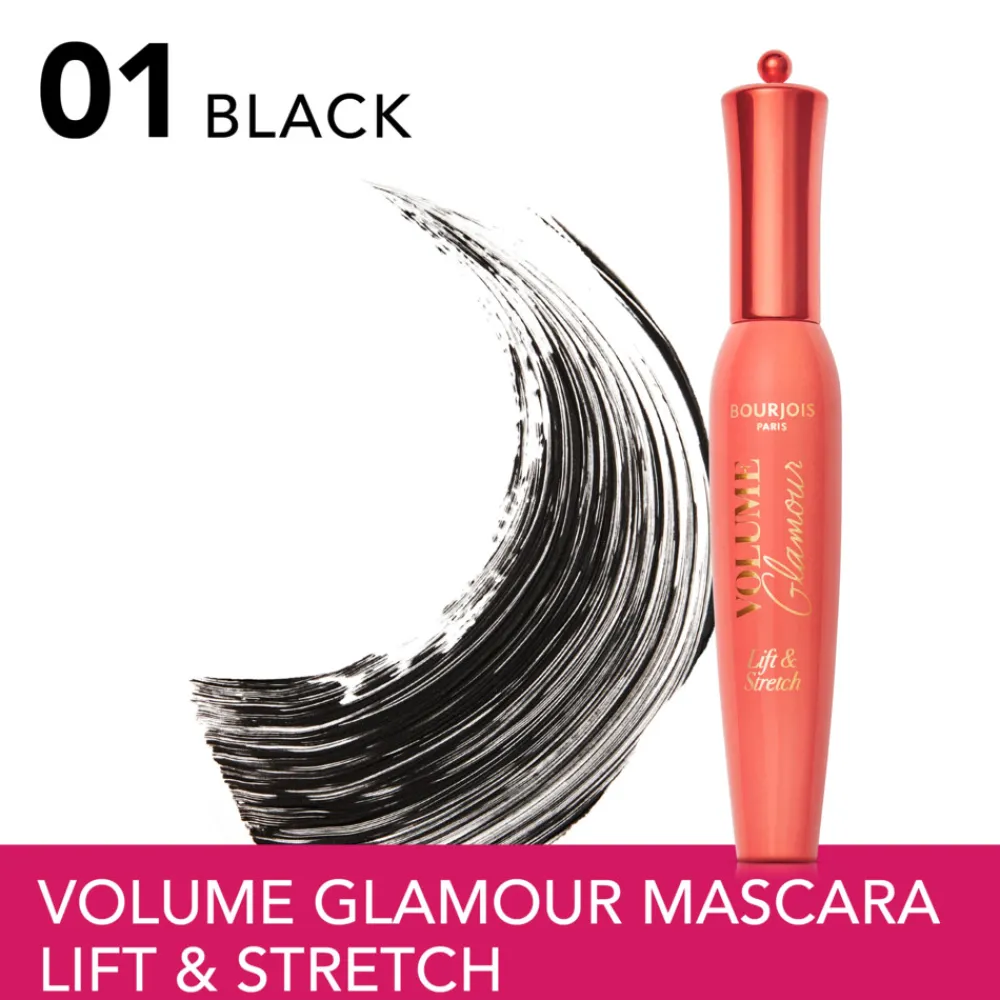 Mascara<Bourjois Volume Glamour Mascara Lift & Stretch Black 12 ml