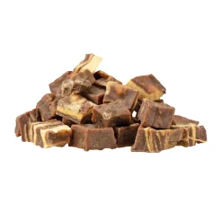 Snacks<Braaaf Blokjes Hondensnack Lam Steak met Vis 85 gr