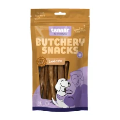 Butchery Lamb Skin Hondensnack 100 gr^Braaaf Clearance