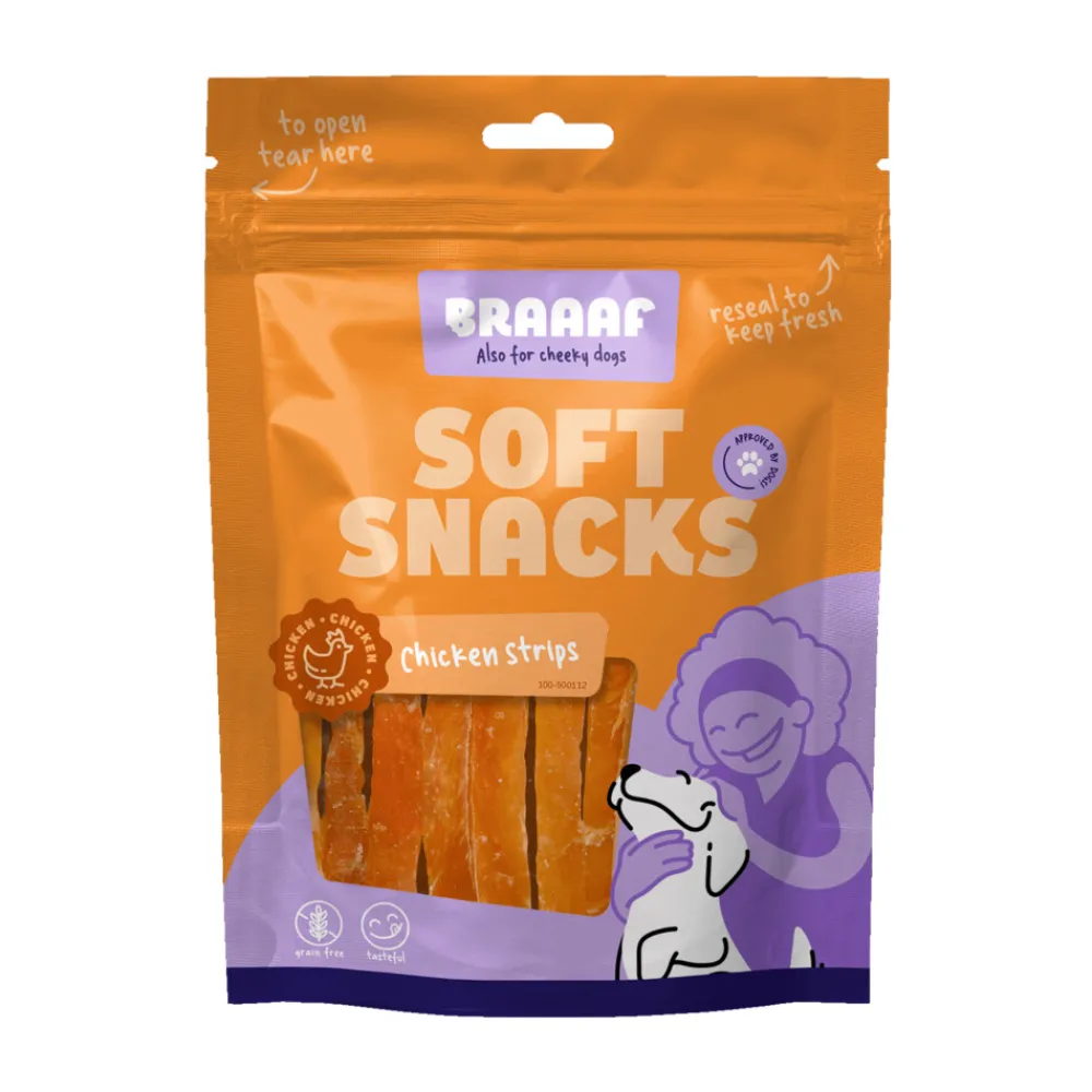 Reepjes Hondensnack Kip 85 gr^Braaaf