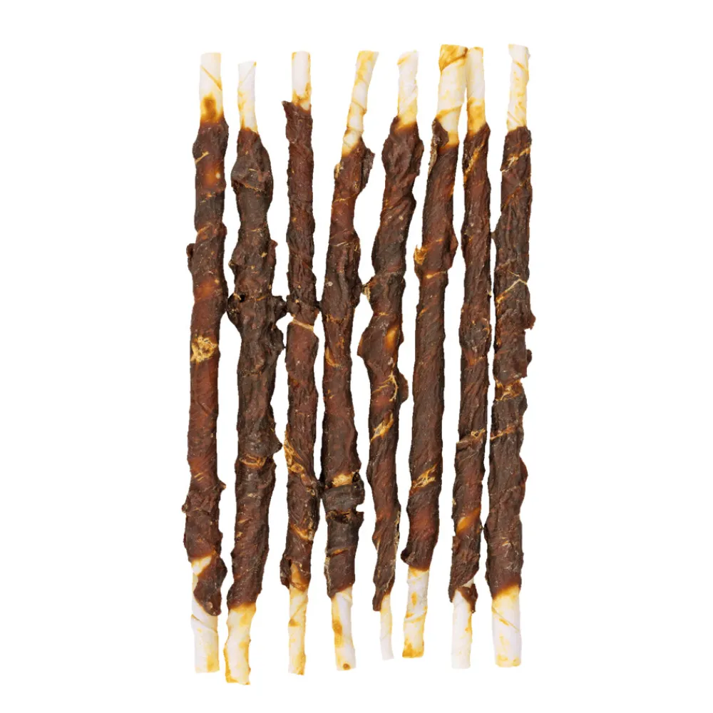 Snacks<Braaaf Rol Sticks Hondensnack Eend 25 cm 240 gr