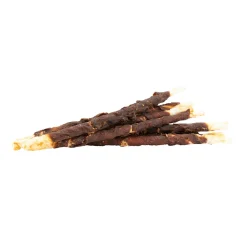 Snacks<Braaaf Rol Sticks Hondensnack Eend 25 cm 240 gr
