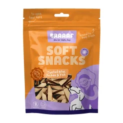 Discount Twisted Bites Hondensnack Kip - Vis 85 gr Snacks