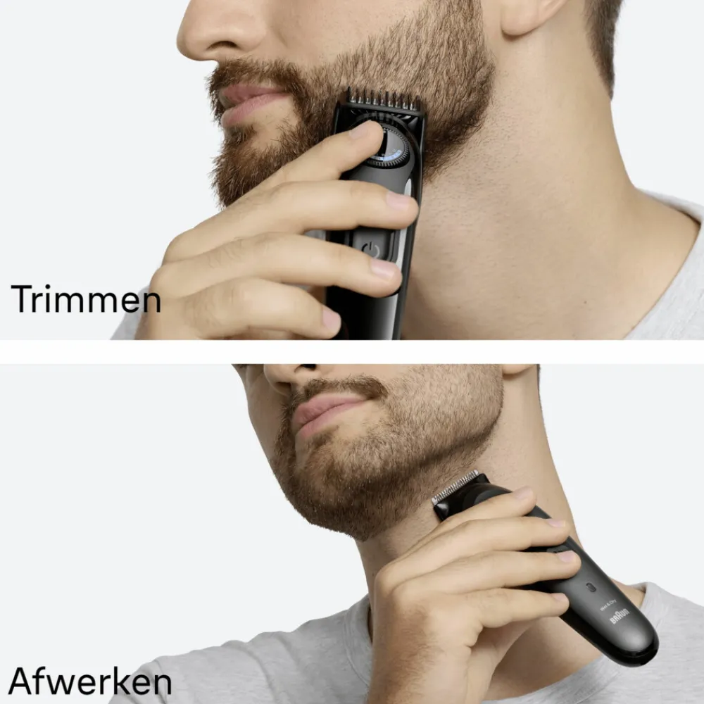 Online Baardtrimmer Series 3 BT3500 Zwart Heren Scheren & Ontharen