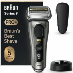 Scheren & Ontharen<Braun Elektrisch Scheerapparaat Series 9 Pro+ E Wet & Dry 9515s Grafiet
