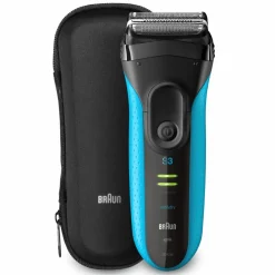 Scheren & Ontharen<Braun Elektrisch Scheerapparaat S3 ProSkin 3045s Zwart/Blauw