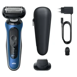 Best Elektrisch Scheerapparaat Series 6 62-B1200S Blauw Heren Scheren & Ontharen