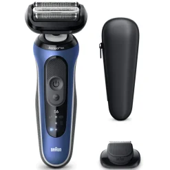 Best Elektrisch Scheerapparaat Series 6 62-B1200S Blauw Heren Scheren & Ontharen