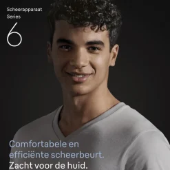 Best Elektrisch Scheerapparaat Series 6 62-B1200S Blauw Heren Scheren & Ontharen