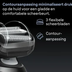 Best Elektrisch Scheerapparaat Series 6 62-B1200S Blauw Heren Scheren & Ontharen