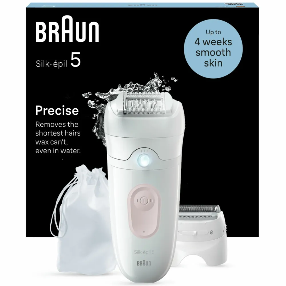 Epilator Silk·épil 5 030 Wit/Flamingo^Braun Discount
