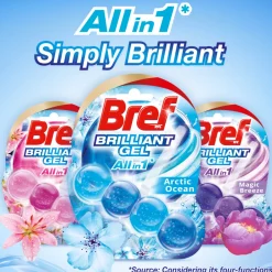 Toiletartikelen<Bref Toiletblok Brilliant Gel Arctic Ocean
