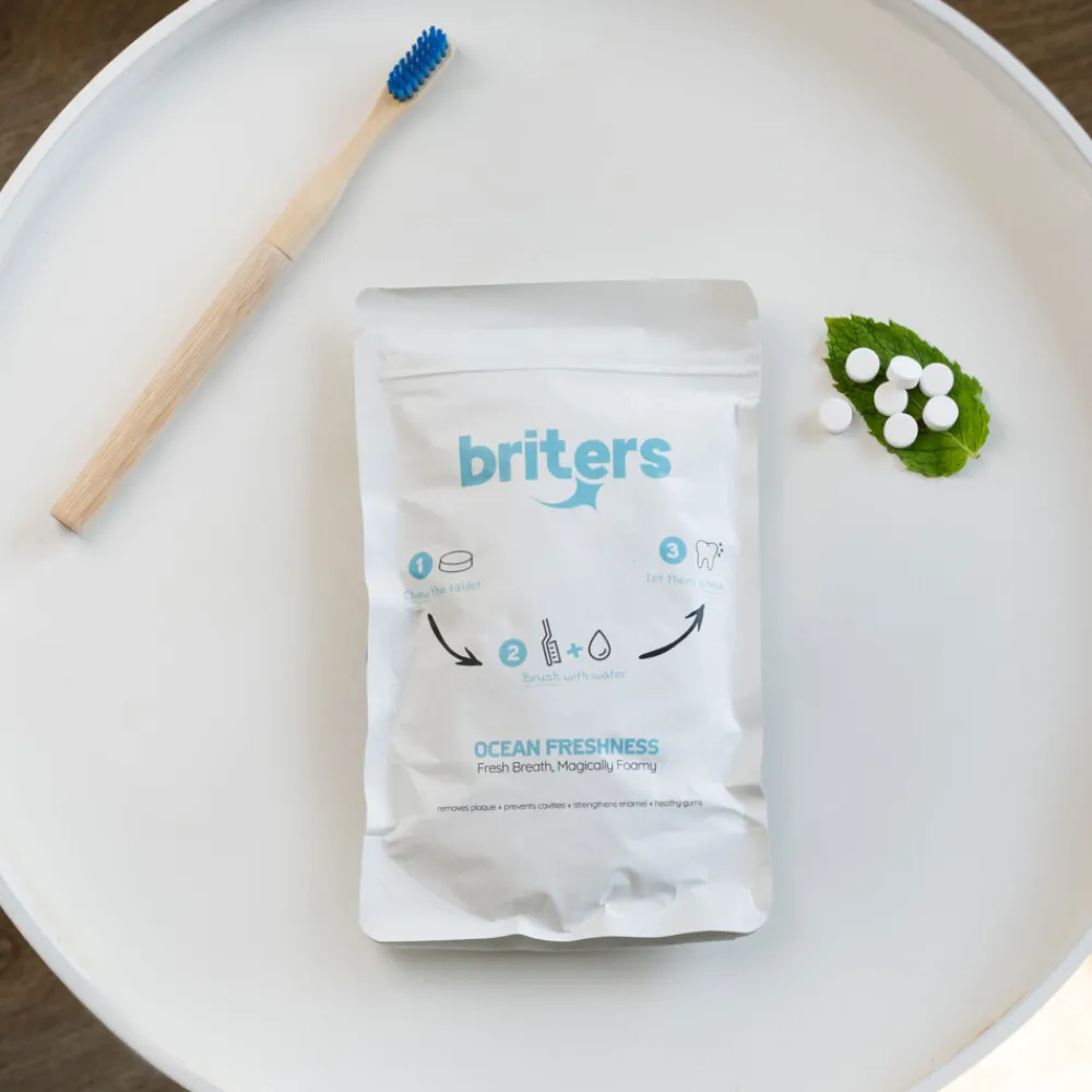 Spoelen & Poetsen<Briters Tooth Tabs Ocean Freshness 360 tabletten