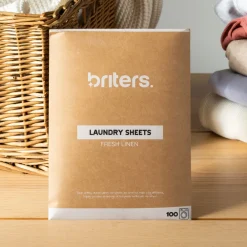 Wasmiddel<Briters Wasstrips Fresh Linen 100 Wasbeurten