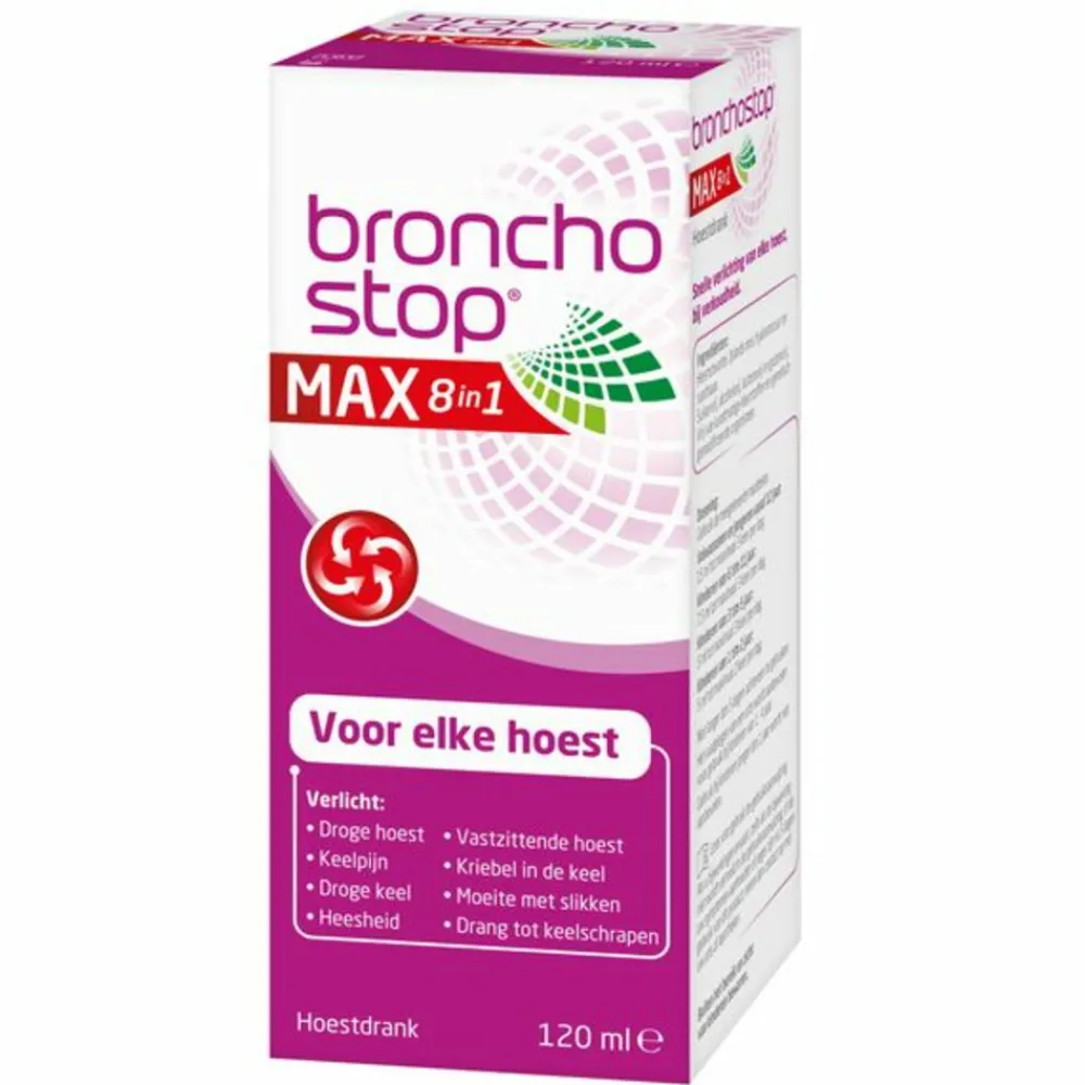 Max 8-in-1 Hoestdrank 120 ml^Bronchostop