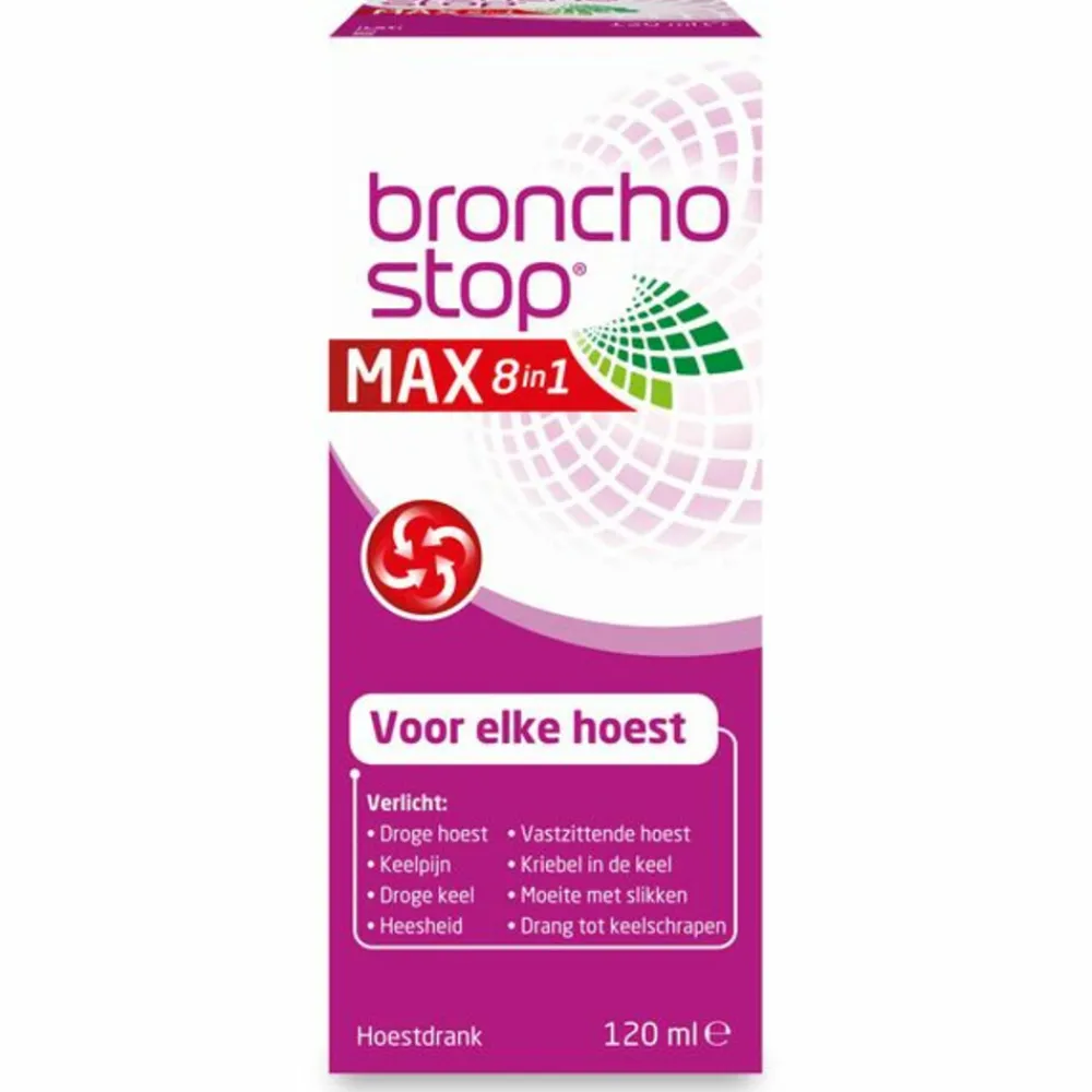 Max 8-in-1 Hoestdrank 120 ml^Bronchostop