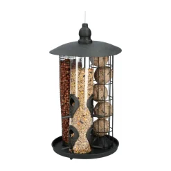 Blacksteel Voerhouder Triple^Bûten Outlet