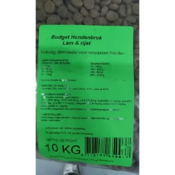 Hondenvoer Adult Lam & Rijst 10 kg^Budget Discount