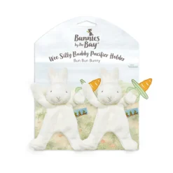 Speenknuffels Konijn Wit 2 stuks^Bunnies By The Bay New