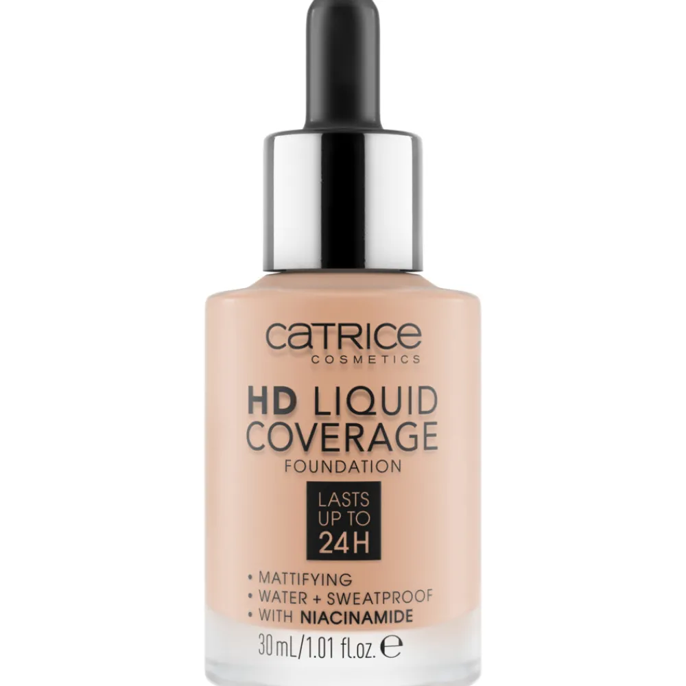 HD Liquid Coverage Foundation 020 Rose Beige 30 ml^Catrice Hot