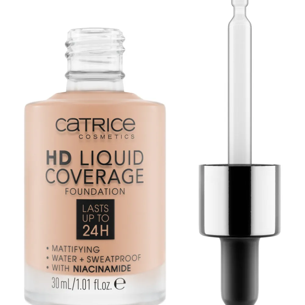 HD Liquid Coverage Foundation 020 Rose Beige 30 ml^Catrice Hot