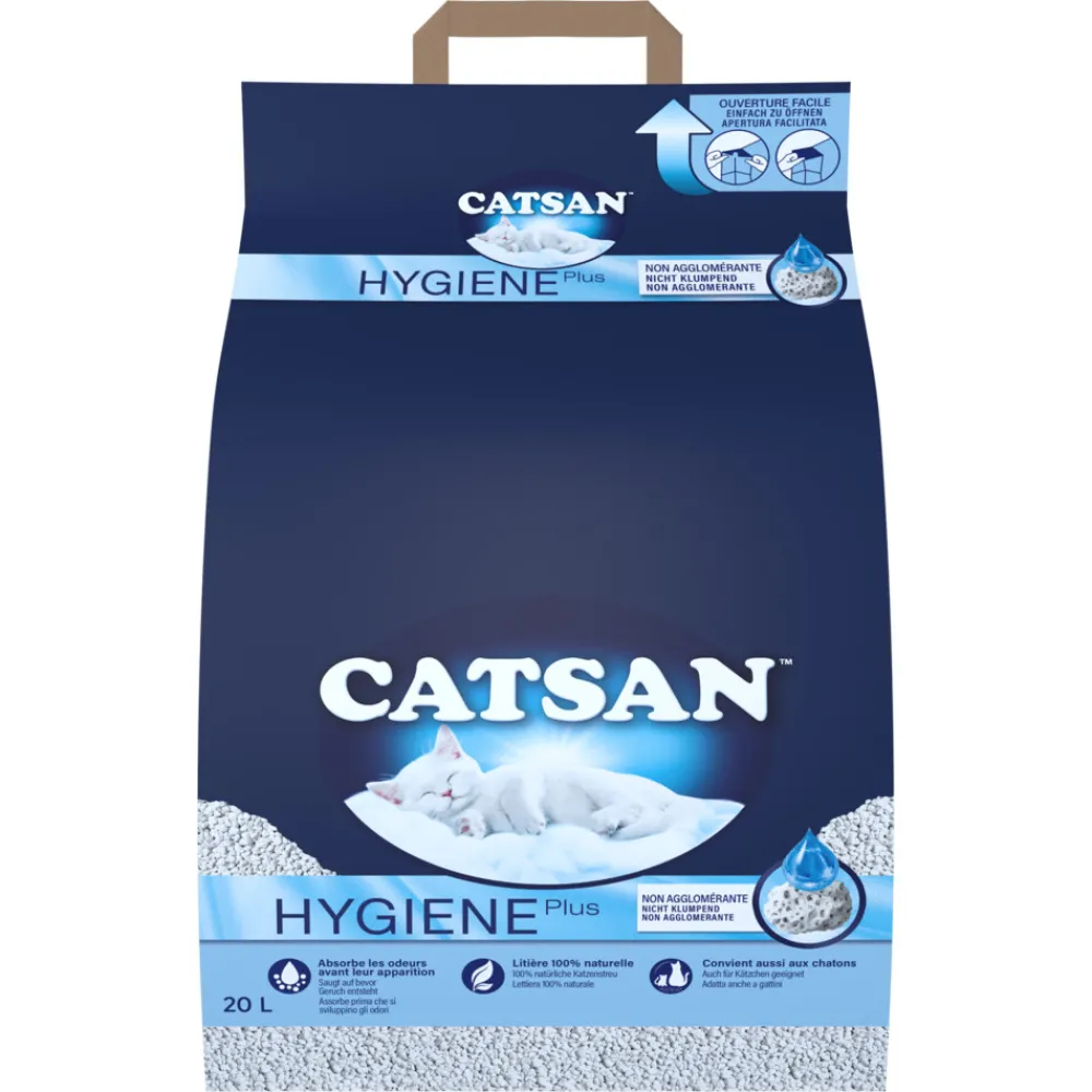 Hygiene Plus Kattenbakvulling 20 liter^Catsan Best