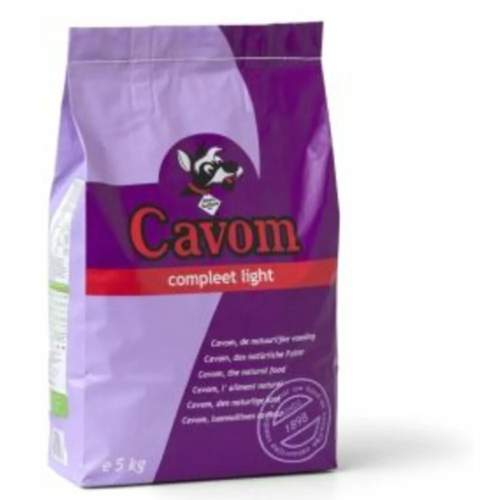 Hondenvoer<Cavom Compleet Hondenvoer Droog Light 5 kg