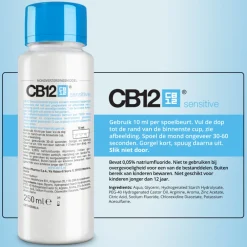 Specialistische Mondverzorging|Spoelen & Poetsen<CB12 Mondwater Sensitive 250 ml