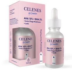 Clearance Aha 8% + Bha 2% + Lactic + Arctic Chaga-paddenstoel Serum 30 ml Serum
