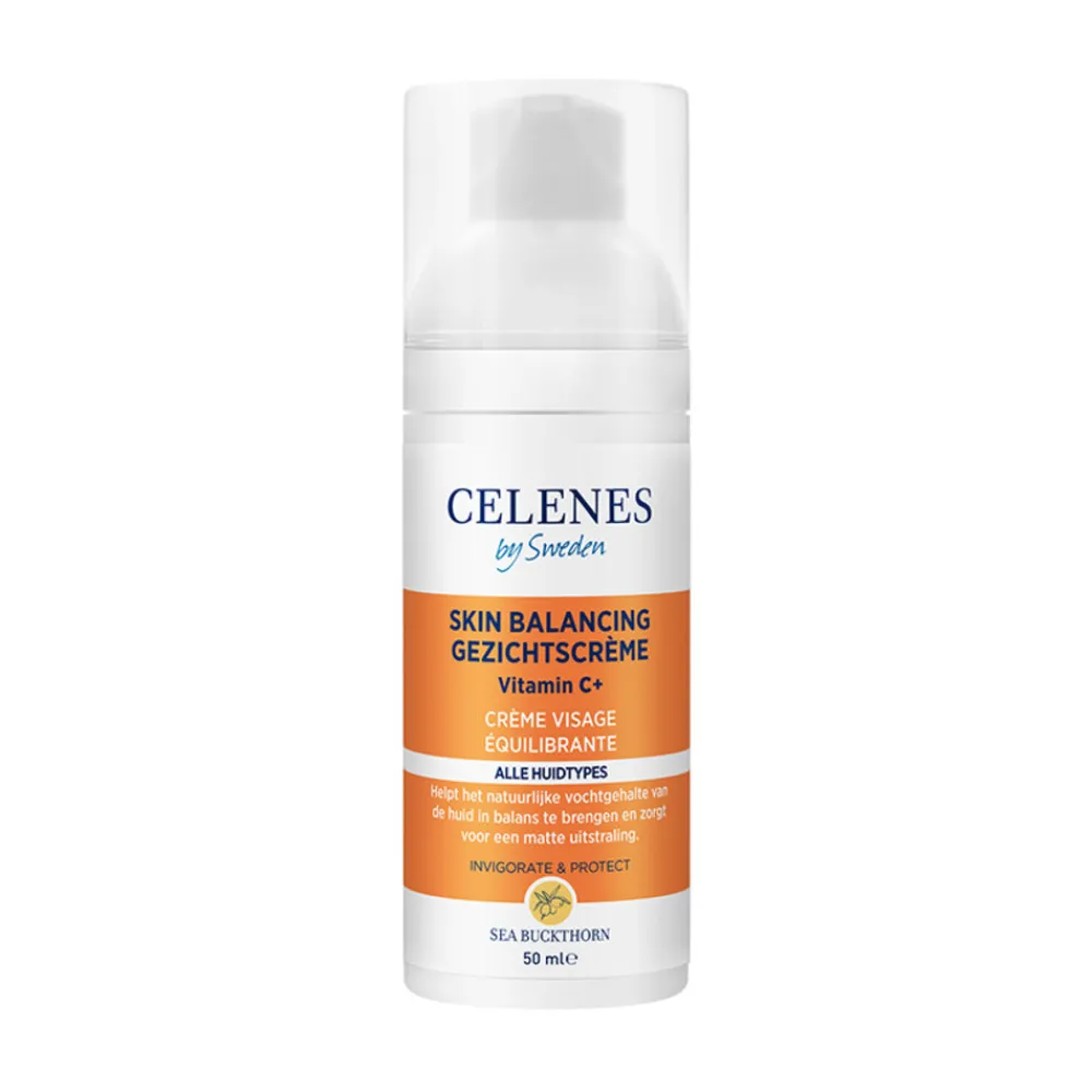 Duindoorn Balancerende Gezichtscrème Vettige / Combinatie Huid 50 ml^Celenes