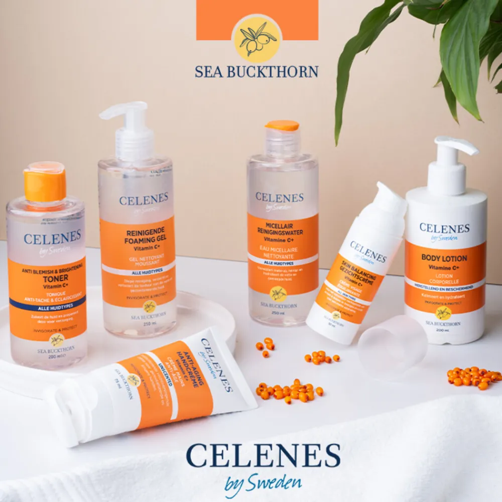 Duindoorn Balancerende Gezichtscrème Vettige / Combinatie Huid 50 ml^Celenes