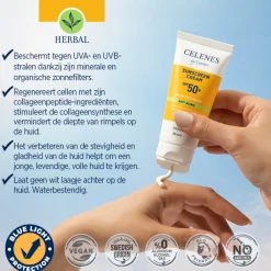 Herbal Zonnebrandcreme SPF 50+ Anti Aging 50 ml^Celenes Sale
