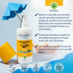 Discount Herbal Zonnebrand Spray Kids SPF 50+ Alle Huidtypes 150 ml Zonbescherming