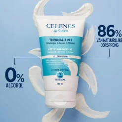 Thermal 3 in 1 Reiniger Scrub Masker 150 ml^Celenes Online