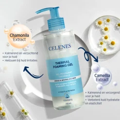 Reiniging<Celenes Thermal Reinigende Foam Gel Droge / Gevoelige Huid 250 ml