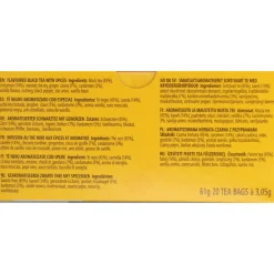 Thee<Celestial Seasonings India Spice Chai Original 20 stuks