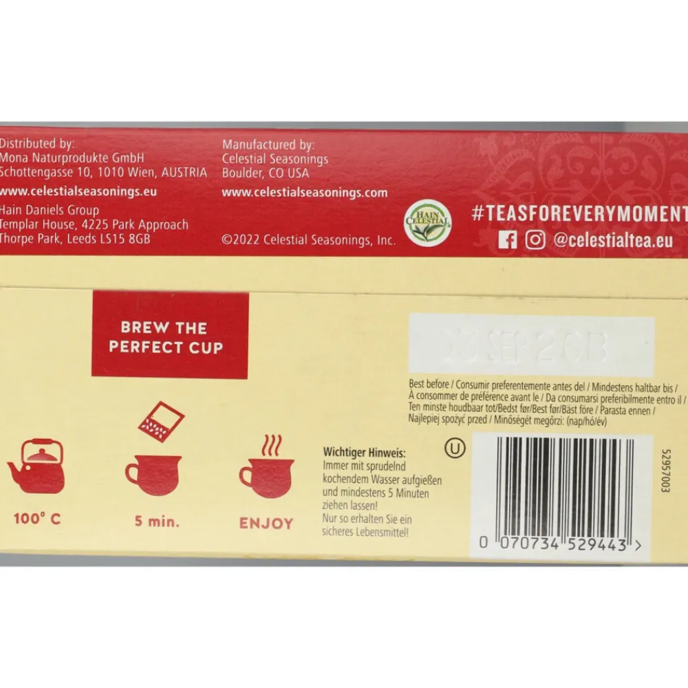 Clearance Rooibos Madagaskar Vanille 20 stuks Thee