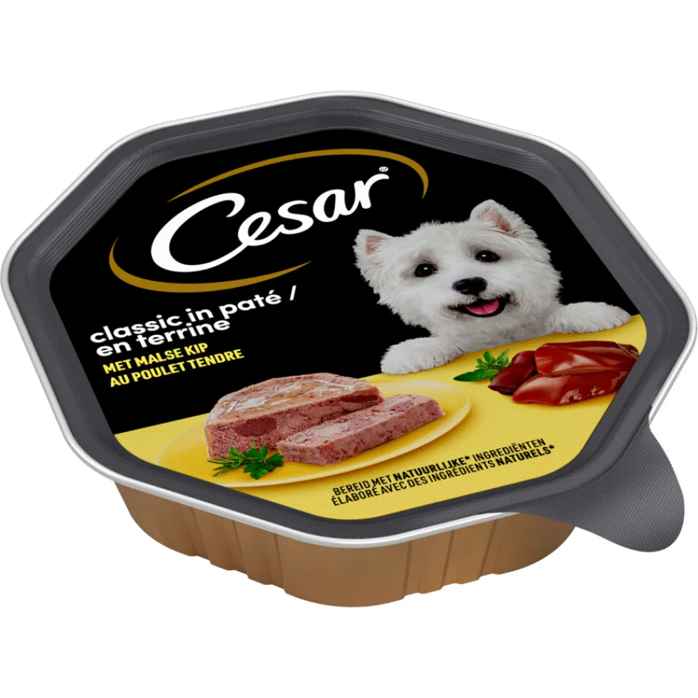 Hondenvoer<Cesar Alu Kip 150 gr